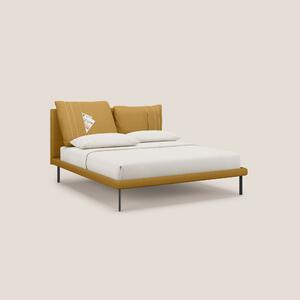 Giselle letto moderno con cuscini testata regolabili con tasche in mic