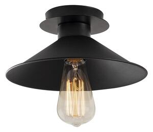 Lampada da soffitto nera con paralume in metallo ø 24 cm Berceste - Opviq lights