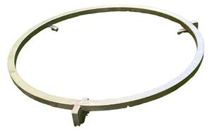 Griglia Piatta per Barbecue Food Bumper Ø24x3 cm in Acciaio Inox
