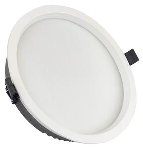 Faro LED incasso 30W foro ø200-210 110lm/W UGR19- Dimmerabile Colore Bianco Caldo 2.700K