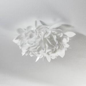 Slamp Applique da parete di design Veli, dimmerabile, Bianco / Opale, Soggiorno / Sala da pranzo, Plastica, Design, Applique