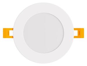 Pannello LED Rotondo 8W 800lm Foro Ø105-110mm Osram chip LED Colore Bianco Caldo 3.000K