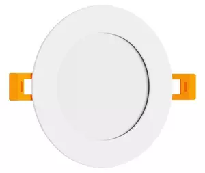 Pannello LED Rotondo 8W 800lm Foro Ø105-110mm Osram chip LED Colore Bianco Naturale 4.000K