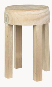 Tavolino fatto a mano in legno di paulownia Colin