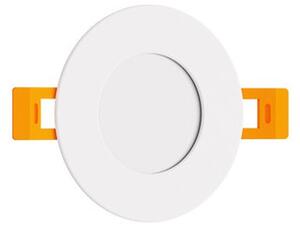 Pannello LED Rotondo 5W 500lm Foro Ø70-75mm Osram chip LED Colore Bianco Caldo 3.000K