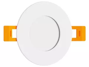 Pannello LED Rotondo 5W 500lm Foro Ø70-75mm Osram chip LED Colore Bianco Caldo 3.000K