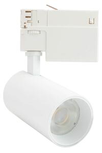 Faro LED 20W Trifase 60° 120lm/W CRI92 no Flickering - BRIDGELUX LED Colore Bianco Naturale 4.000K