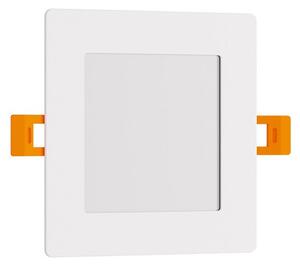 Pannello LED Quadrato 8W 800lm Foro 110x110mm Osram chip LED Colore Bianco Caldo 3.000K