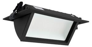 Faro LED da Incasso 44W Foro 210x130 Nero con driver Philips Colore Bianco Naturale 4.000K