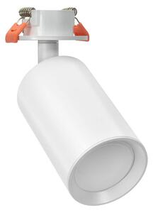 Faretto GU10 da Incasso Orientabile Foro Ø51mm - Bianco