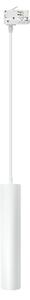 Faro LED a Sospensione per Binario Trifase GU10 Bianco 15m