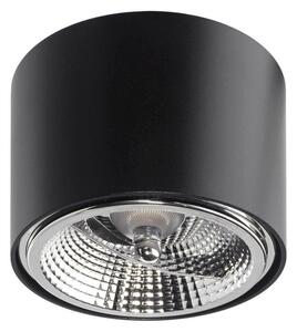 Applique da soffitto per lampade AR111 Fissa Nera
