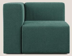 Nettuno modulo angolo/laterale in morbido tessuto bouclè T07 verde