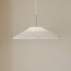 New Works Lampada LED a sospensione Nebra, Ø 70 cm, bianco, personalizzabile