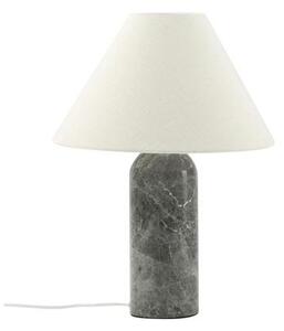 Lampada da tavolo grande con base in marmo Gia