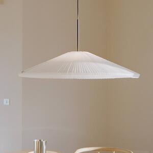 New Works Lampada LED a sospensione Nebra, Ø 90 cm, bianco, personalizzabile