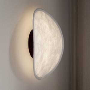 New Works Applique a LED Tense, bianco/nero, Ø 35 cm