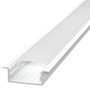 Profilo Incasso per Doppia Striscia LED 1m e 2m - BIANCO Variante Lunghezza Profilo 2 metro
