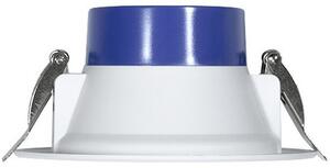 Faro da incasso 8W Foro Ø90 - 100mm Bianco da 680lm Rotondo Colore Bianco Caldo 3.000K