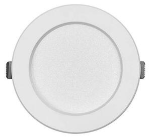 Faro da incasso 8W Foro Ø90 - 100mm Bianco da 680lm Rotondo Colore Bianco Caldo 3.000K