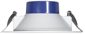Faro da incasso 13W Foro Ø110-130mm Bianco da 1.105lm Rotondo Colore Bianco Naturale 4.000K