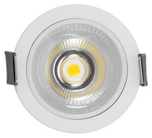 Faro da Incasso 7W Foro Ø55mm Bianco IP40 CCT BRIDGELUX LED 3 Parabole Colore Bianco Variabile CCT