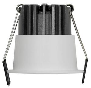 Faro da Incasso 7W Foro Ø55mm Bianco IP40 CCT BRIDGELUX LED 3 Parabole Colore Bianco Variabile CCT