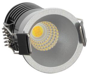 Faretto LED Incasso 5W Foro Ø35mm 3CCT - CRI92 Grigio Perlato UGR11 Colore Bianco Variabile CCT