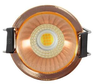 Faretto LED Incasso 5W Foro Ø35mm 3CCT - CRI92 Oro Rosa UGR11 Colore Bianco Variabile CCT