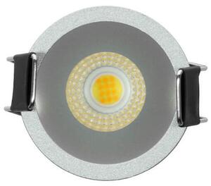 Faretto LED Incasso 5W Foro Ø35mm 3CCT - CRI92 Grigio Perlato UGR11 Colore Bianco Variabile CCT