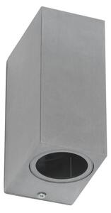 Applique Rettangolare Bidirezionale IP65 - GU10 Inox