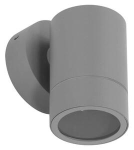 Applique Cilindrica Monodirezionale IP65 GU10 Grigio Colore Grigio