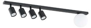 Lampadario da Soffitto BASTER 5 Black GU10 e E14