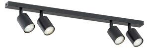 Lampadario da Soffitto FLASH 4 Black GU10