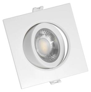 Faro Incasso Quadrato 12W CCT Ø90mm 38° Orient. Dimmerabile OSRAM LED Colore Bianco Variabile CCT