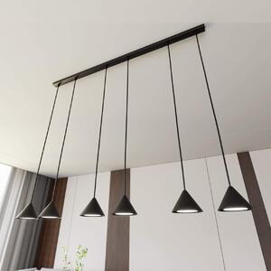 Lampadario ELIT 6 GOLD e BLACK - Attacco GX53