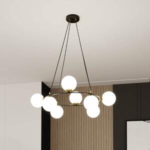 Lampadario a Sospensione AZURA 8 OPAL
