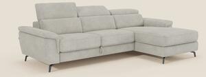 Estro Divano estraibile con chaise-longue e poggiatesta reclinabili in