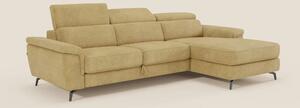 Estro Divano estraibile con chaise-longue e poggiatesta reclinabili in