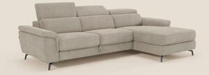 Estro Divano estraibile con chaise-longue e poggiatesta reclinabili in
