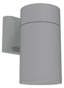 Applique Cilindrica Monodirezionale XL IP54 Base E27 - Grigia
