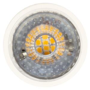 Faretto LED MR16 6W angolo 38° 12/24V AC/DC Colore Bianco Caldo 3.000K