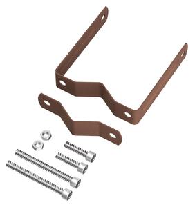 Supporto Palo Ø50MM per Faretto a Picchetto - CORTEN