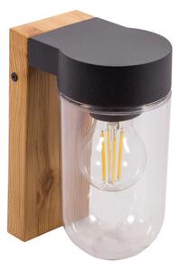 Applique da Esterno Color Legno con Base E27 IP54