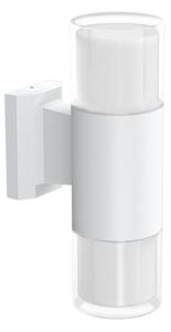 Applique Cilindrica Bidirezionale Bianca IP54 con 2 basi GU10