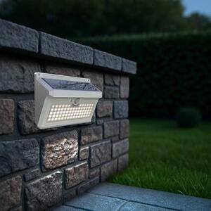 Applique Solare Rettangolare IP65 con Sensore di Movimento 300 lm Colore Bianco Caldo 3.000K