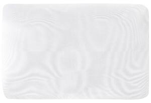 Copri cuscino da giardino bianco resistente ai raggi UV con cerniera Beliani