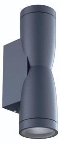 Applique Conica a Clessidra Bidirezionale IP65 GU10 - Grigia