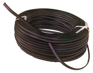 Cavo RGB 4x032mm2 4 colori – Bobina 100m - Per Striscia Led Colore RGB
