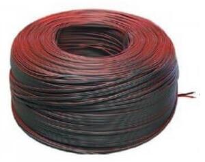 Cavo rosso/nero 2x035mm2– Bobina 100m - Per Striscia Led